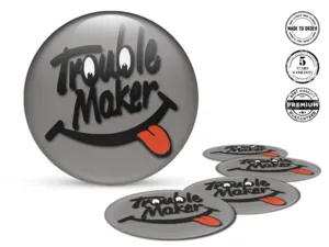 Badge Bombati Alta Qualità Cupola Racing Max Sport